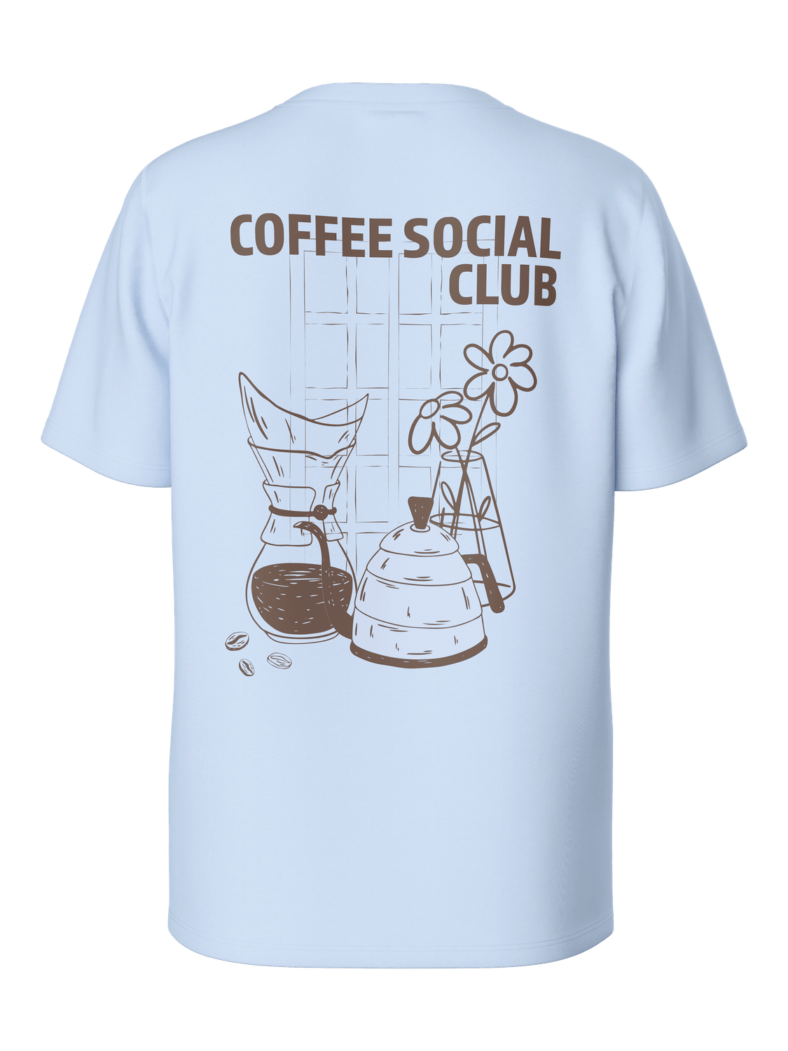 PCFRAN T-shirt - Cashmere Blue - VERO MODA & VILA Bergvik